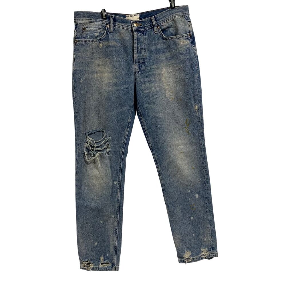 Free People We the Free Unknown Legend Slim Jeans in Outlaw Size 29